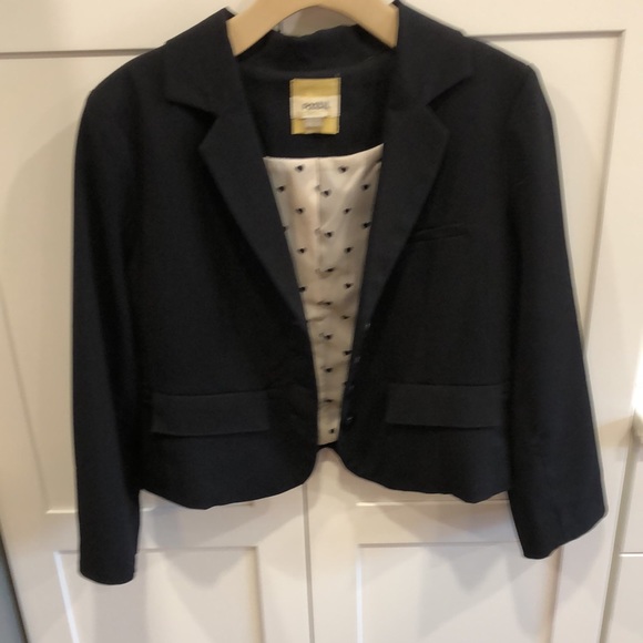 Vintage Fossil Black Button Down Blazer - Picture 9 of 12